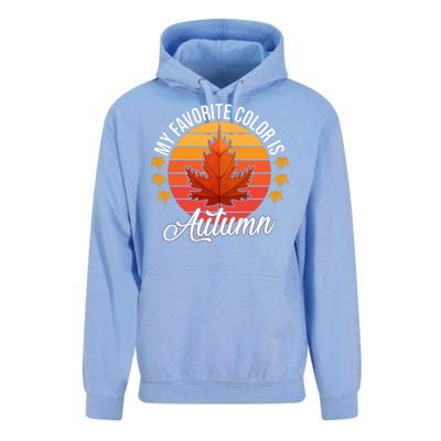 My Favorite Color Is Autumn Unisex Surf Hoodie