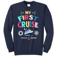 My First Cruise, Wo, Girl And Boy Rookie Travelers Sweatshirt