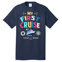 My First Cruise, Wo, Girl And Boy Rookie Travelers Tall T-Shirt