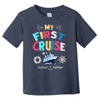 My First Cruise, Wo, Girl And Boy Rookie Travelers Toddler T-Shirt