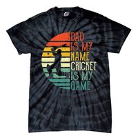 My Favorite Cricket Player Calls Me Dad Cricket Lover Tie-Dye T-Shirt