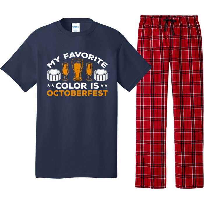 My Favorite Color Is Oktoberfest Pajama Set