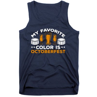 My Favorite Color Is Oktoberfest Tank Top