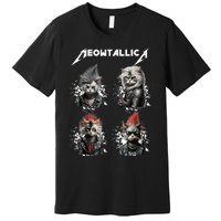 Meowtallica Funny Cat Shirt, Cat Shirt, Music Premium T-Shirt