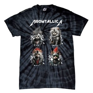 Meowtallica Funny Cat Shirt, Cat Shirt, Music Tie-Dye T-Shirt