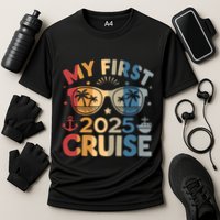 My First Cruise 2025 Vacation Matching Family Cruise Ship Cooling Performance Crew T-Shirt