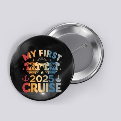 My First Cruise 2025 Vacation Matching Family Cruise Ship Button