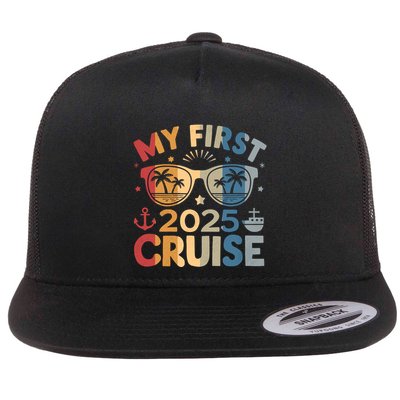 My First Cruise 2025 Vacation Matching Family Cruise Ship Flatbill Hat