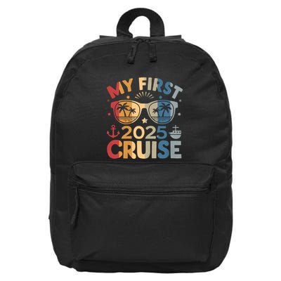 My First Cruise 2025 Vacation Matching Family Cruise Ship 16 in Basic Backpack