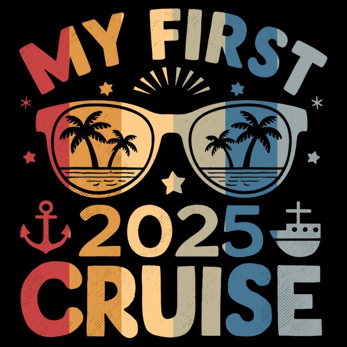 My First Cruise 2025 Vacation Matching Family Cruise Ship 16 in Basic Backpack