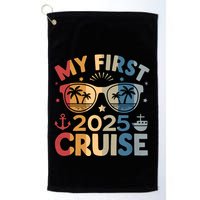 My First Cruise 2025 Vacation Matching Family Cruise Ship Golf Towel