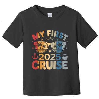 My First Cruise 2025 Vacation Matching Family Cruise Ship Toddler T-Shirt