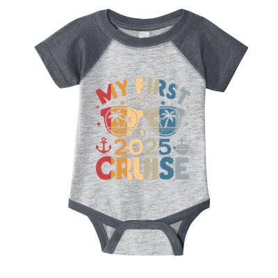My First Cruise 2025 Vacation Matching Family Cruise Ship Infant Baby Jersey Bodysuit