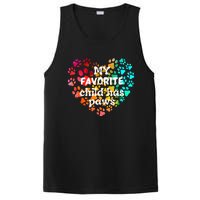 My favorite child has paws PosiCharge Competitor Tank