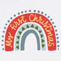 My First Christmas Cute Rainbow Holiday Sweatshirt