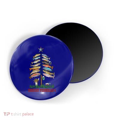 Merry Fishmas Christmas Fish Tree Meaningful Gift Magnet