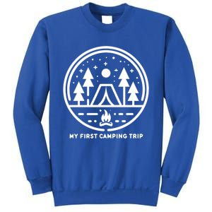 My First Camping Trip Gift Sweatshirt