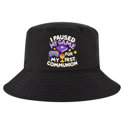 My First Communion Video Game Controller Cool Comfort Performance Bucket Hat