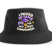 My First Communion Video Game Controller Sustainable Bucket Hat