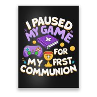 My First Communion Video Game Controller Poster