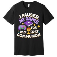 My First Communion Video Game Controller Premium T-Shirt
