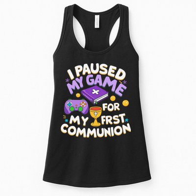 My First Communion Video Game Controller Womens Tank Top