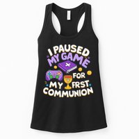 My First Communion Video Game Controller Womens Tank Top