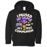 My First Communion Video Game Controller Toddler Hoodie