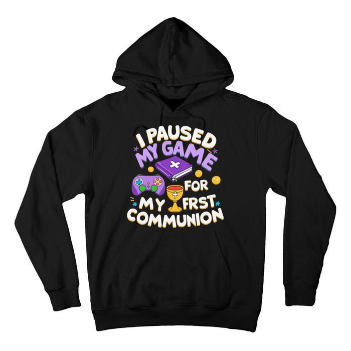 My First Communion Video Game Controller Tall Hoodie