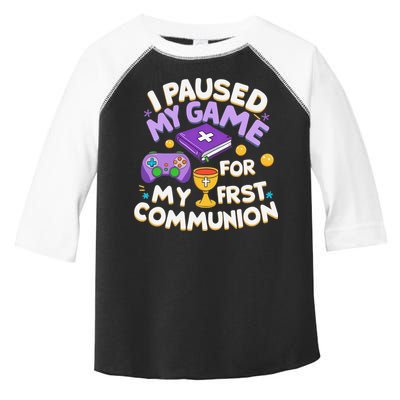 My First Communion Video Game Controller Toddler Fine Jersey T-Shirt