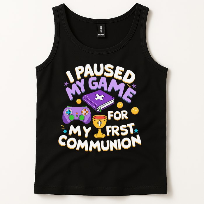 My First Communion Video Game Controller Tank Top