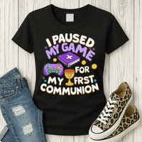 My First Communion Video Game Controller Womens T-Shirt