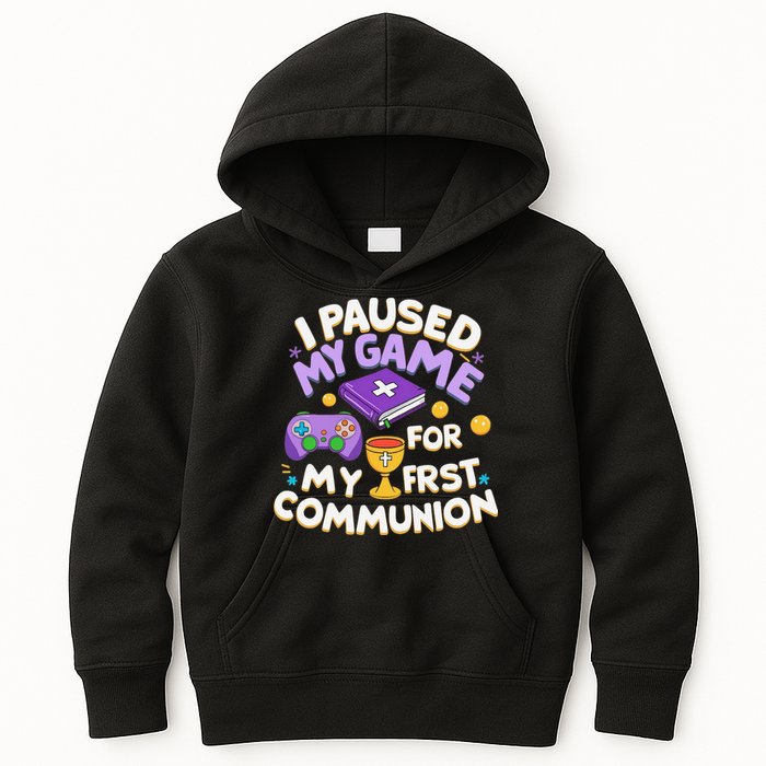 My First Communion Video Game Controller Kids Hoodie