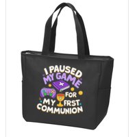 My First Communion Video Game Controller Zip Tote Bag
