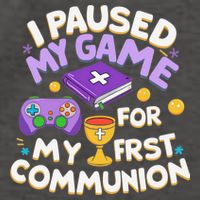 My First Communion Video Game Controller Vector Backpack