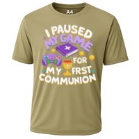 My First Communion Video Game Controller Cooling Performance Crew T-Shirt