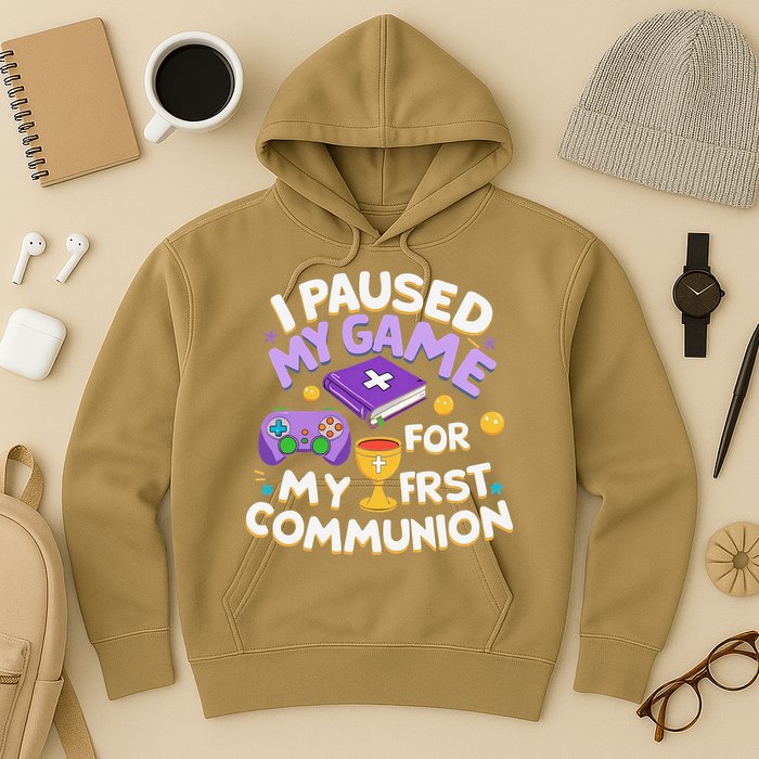 My First Communion Video Game Controller Hoodie