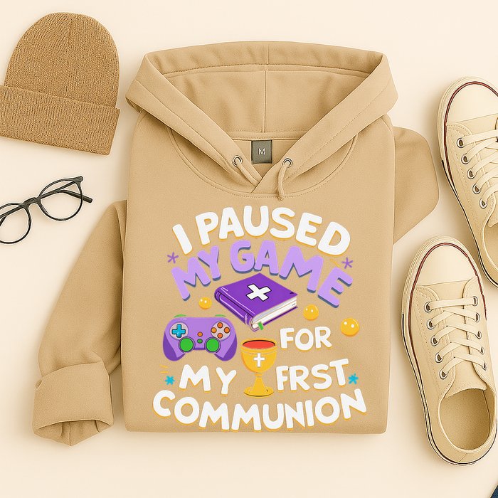 My First Communion Video Game Controller Hoodie