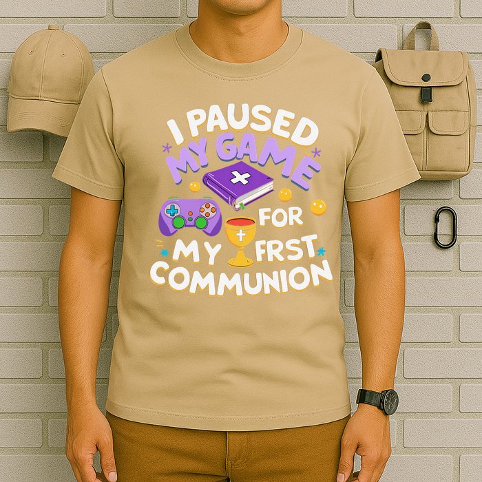 My First Communion Video Game Controller T-Shirt