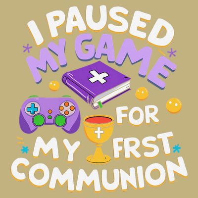 My First Communion Video Game Controller T-Shirt