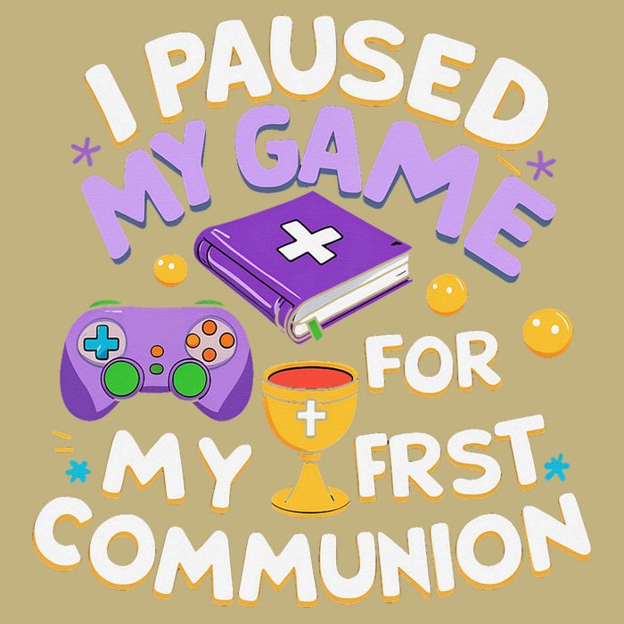 My First Communion Video Game Controller T-Shirt