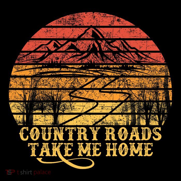 Music Fans Country Roads Take Me Home Premium T-Shirt