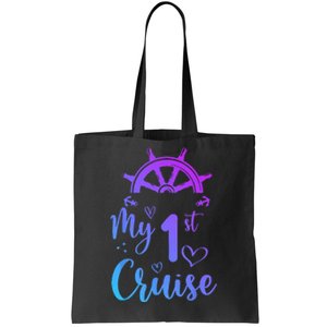 My First Cruise Men Women And Funny Cruise Tote Bag