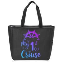 My First Cruise Men Women And Funny Cruise Zip Tote Bag