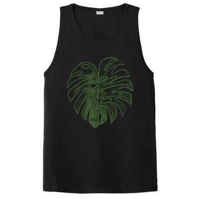 Monstera Funny Crazy Plant Lady Monstera Deliciosa PosiCharge Competitor Tank