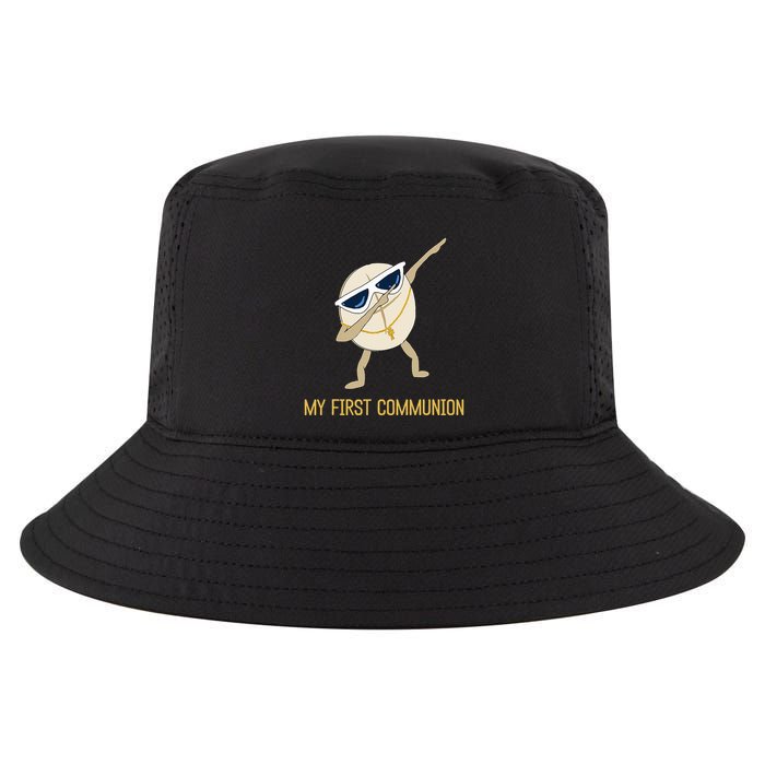 My First Communion Dabbing Wafer 1st Communion Cool Comfort Performance Bucket Hat