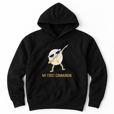 My First Communion Dabbing Wafer 1st Communion Hoodie