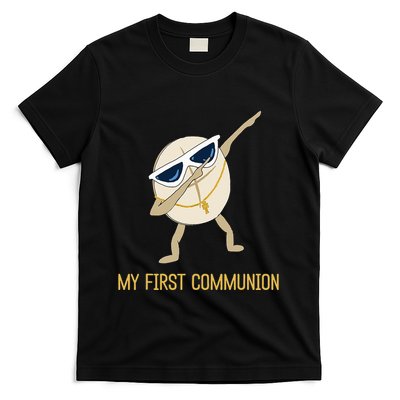 My First Communion Dabbing Wafer 1st Communion T-Shirt