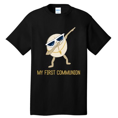 My First Communion Dabbing Wafer 1st Communion Tall T-Shirt