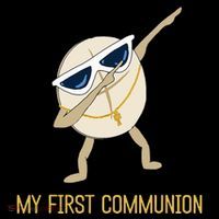 My First Communion Dabbing Wafer 1st Communion City Backpack